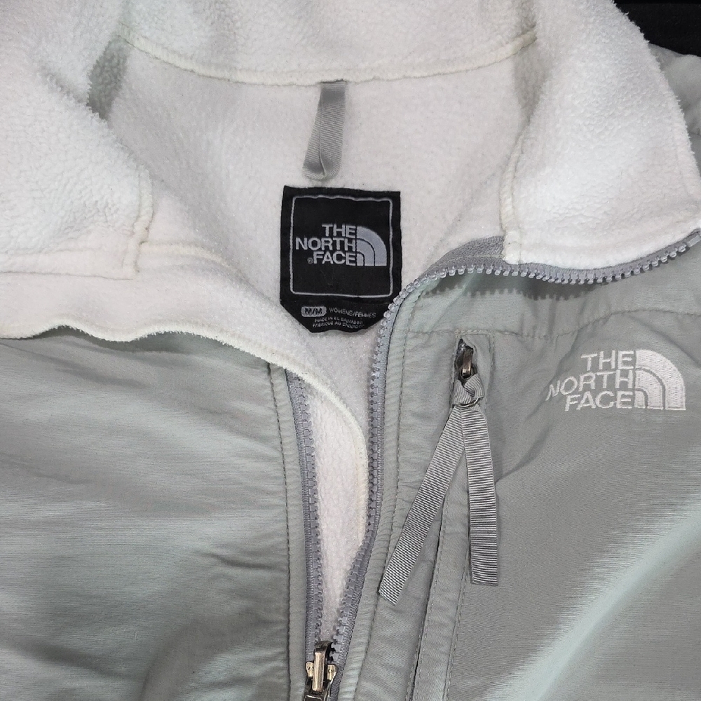 The North Face Light Gray Fleece Jacket